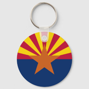 Arizona Flag Keychain