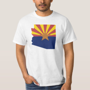 Arizona Flag Map T-Shirt