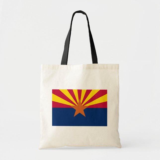 Arizona Flag Mini Tote Bag (Front)