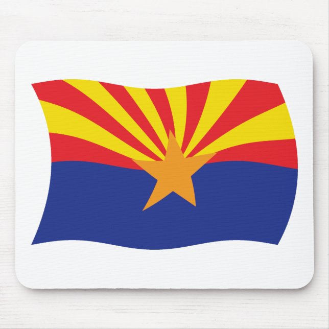 Arizona Flag Mousepad (Front)