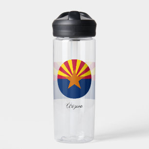 Arizona Flag, Patriotic USA, Arizona Water Bottle