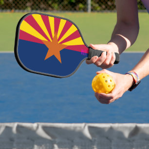 Arizona Flag Pickleball Paddle
