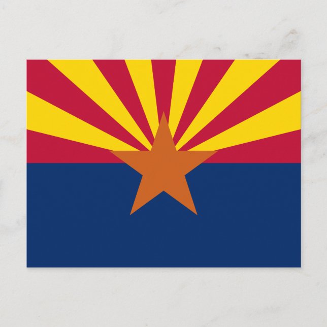Arizona Flag Postcard (Front)