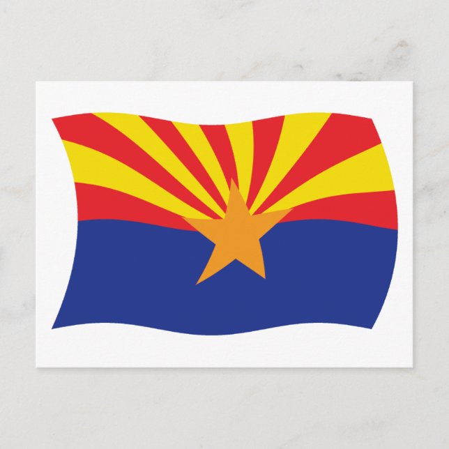 Arizona Flag Postcard (Front)