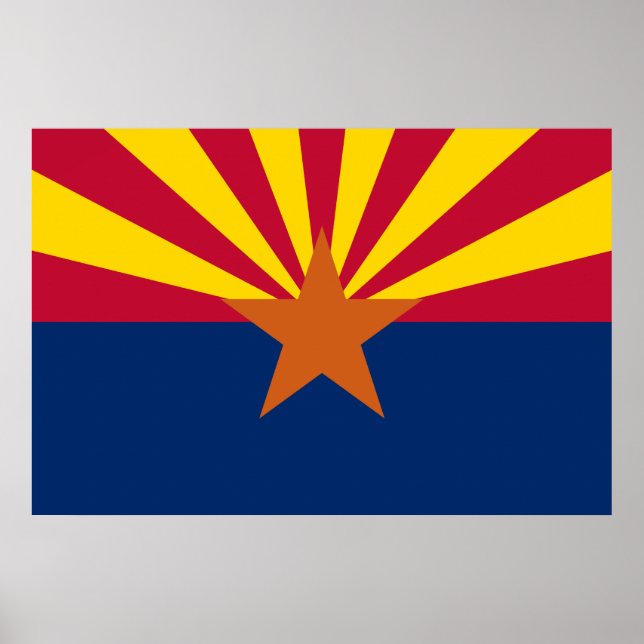 Arizona Flag Print (Front)