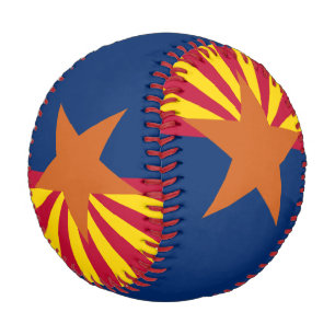Arizona Flag: Setting Star Sun, The Copper State Baseball