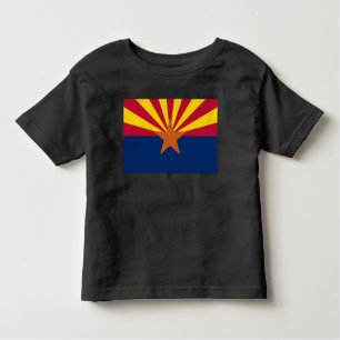Arizona Flag: Setting Star Sun, The Copper State Toddler T-Shirt