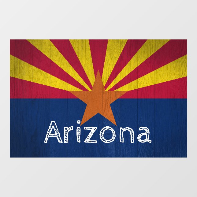 Arizona Flag Star (Sheet)