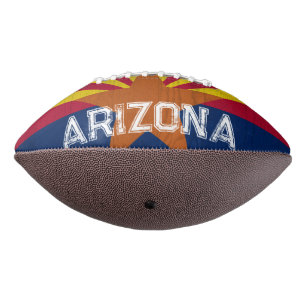 Arizona Flag Starburst Rugged Football