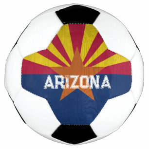 Arizona Flag Starburst Soccer Ball