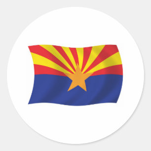 Arizona Flag Sticker