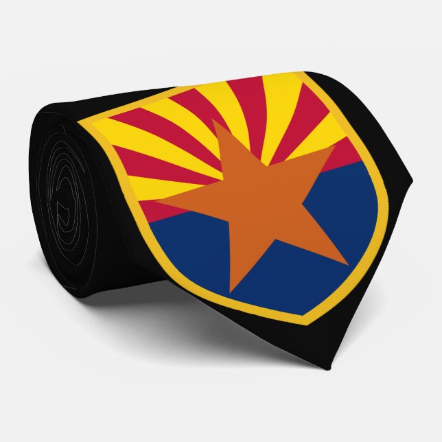 Arizona Flag Tie (Rolled)