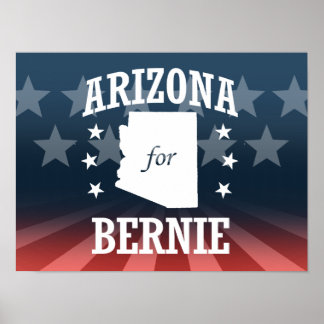 ARIZONA FOR BERNIE SANDERS POSTER