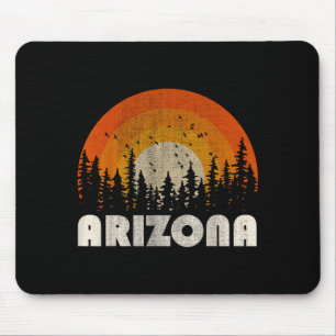 Arizona - funny nature vintage hiking 60s 70s 80s mouse pad