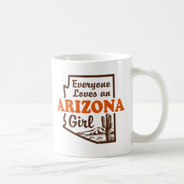 Arizona Girl Coffee Mug (Right)