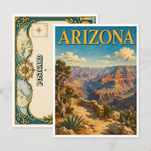 Arizona Grand Canyon GeoSaga Postcard