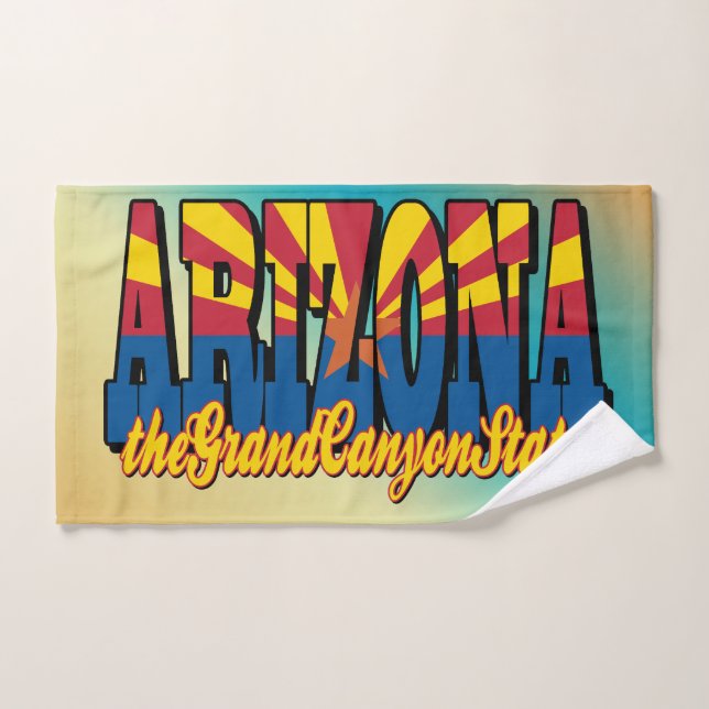 Arizona Grand Canyon State Hand Towel (Hand Towel)