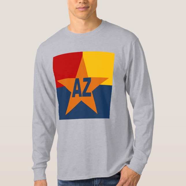 ARIZONA gray T-shirt (Front)
