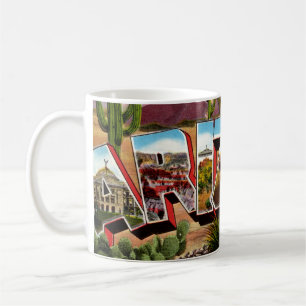 Arizona Greeting Postcard Coffee Mug