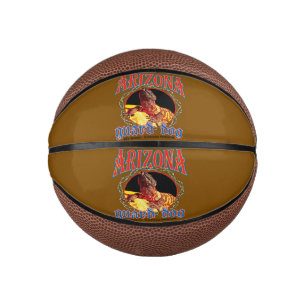 Arizona Guard Dog Lizard Mini Basketball