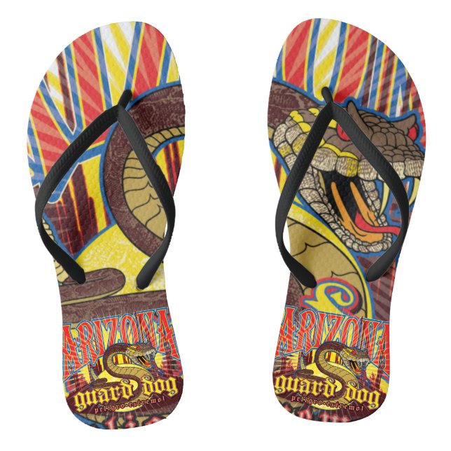 Arizona Guard Dog Snake Jandals (Footbed)