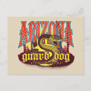 Arizona Guard Dog Snake Postcard