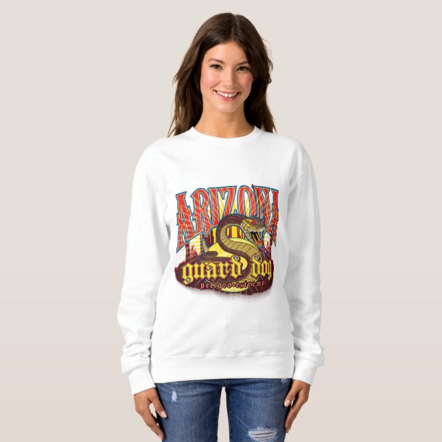 Arizona Guard Dog Snake Sweatshirt (Front Full)