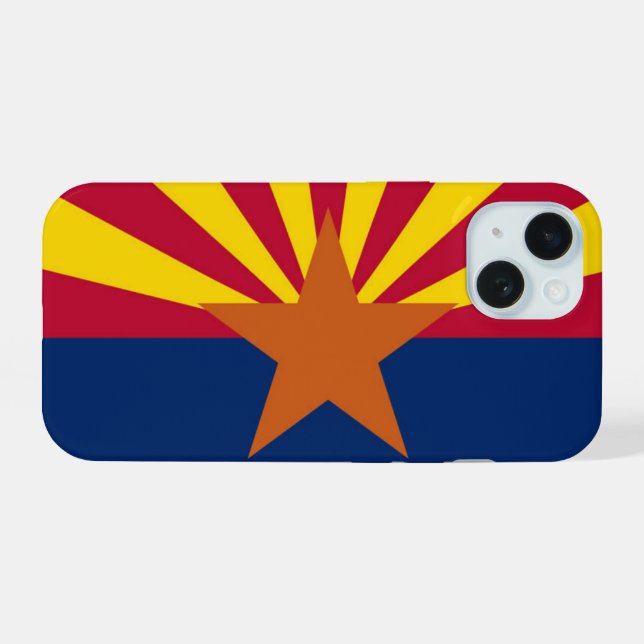 Arizona iPhone 15 Case (Back Horizontal)