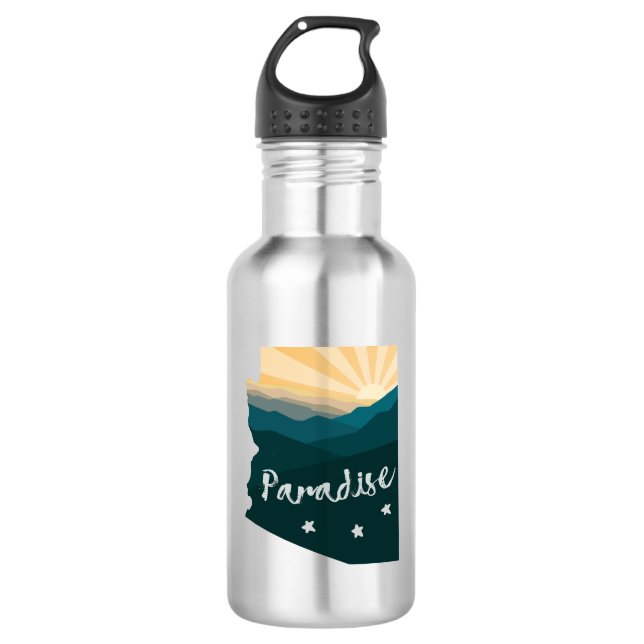 Arizona Is Paradise 532 Ml Water Bottle (Front)