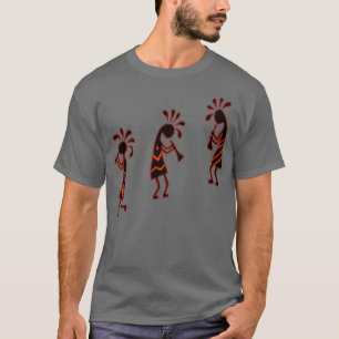 Arizona Kokopelli Tribal Flute Players T-Shirt