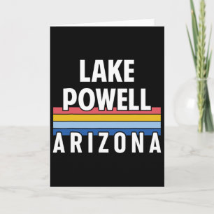 Arizona Lake Powell Vacation Souvenir Gift  Card