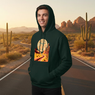Arizona Landscape Word Art Hoodie