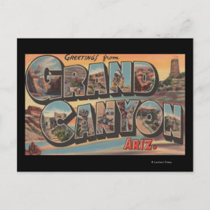 Arizona- Large Letter ScenesArizona Postcard