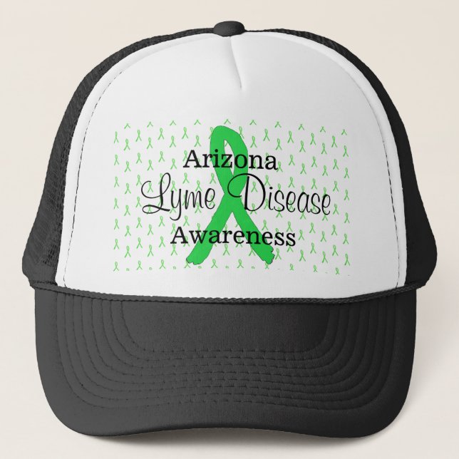 Arizona Lyme Disease Awareness Baseball Cap (Front)