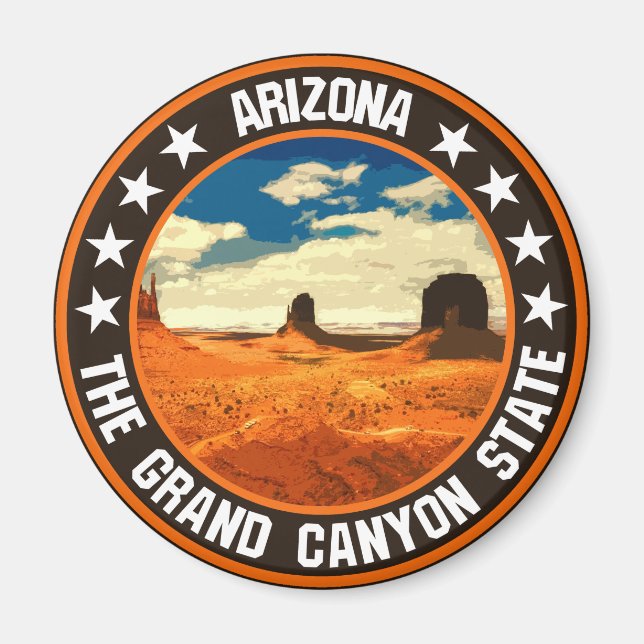 Arizona                                            magnet (Front)