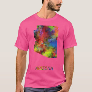 arizona map Oversized 1 T-Shirt