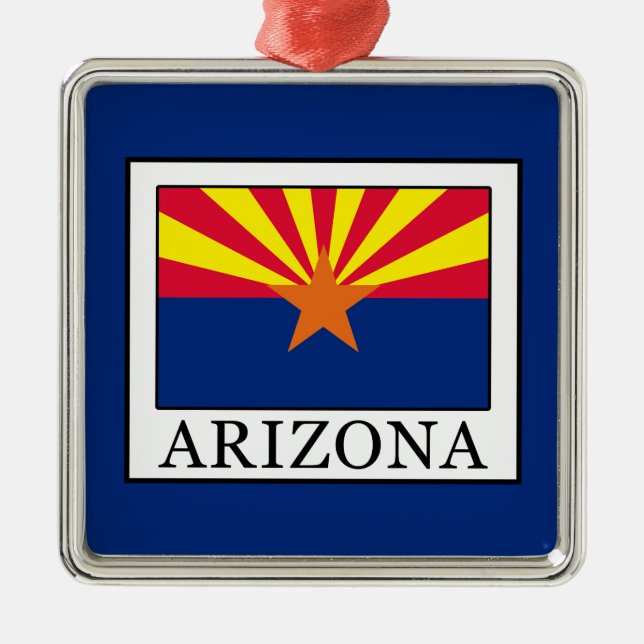 Arizona Metal Tree Decoration (Front)
