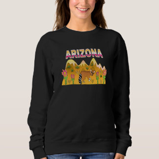 Arizona Mountain Outdoors Nature Hiking Ring Tail  Sweatshirt