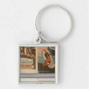 Arizona, New Mexico auto trails Key Ring