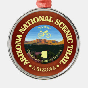Arizona NST (cycling c) Metal Tree Decoration