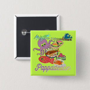 Arizona Pappadeaux light green 15 Cm Square Badge