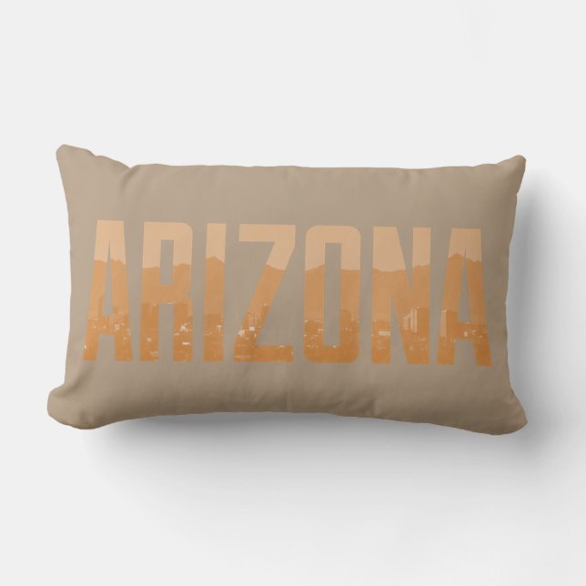 Arizona phoenix Skyline Lumbar Cushion (Front)