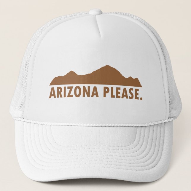Arizona Please Trucker Hat (Front)