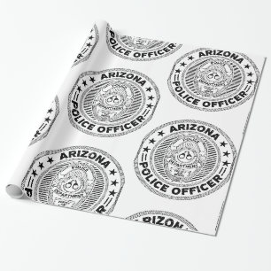 Arizona Police Officer Wrapping Paper