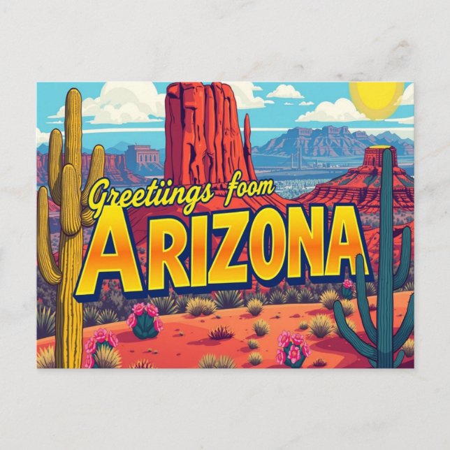 Arizona Postcard (Front)
