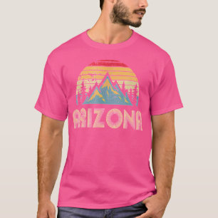 Arizona Retro Vintage Mountains Nature Hiking Act T-Shirt