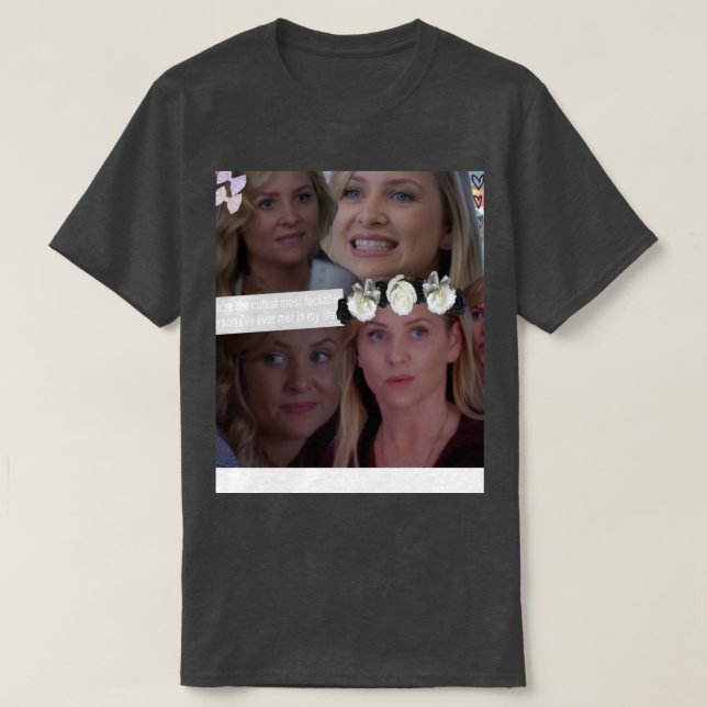 Arizona Robbins Pillow T-Shirt (Design Front)