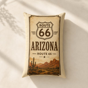 Arizona Route 66 Desert Lodge Accent Decor Lumbar Cushion