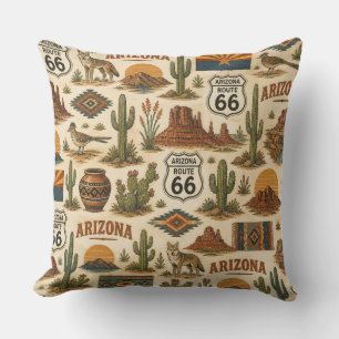 Arizona Route 66 Sofa Siesta Cushion