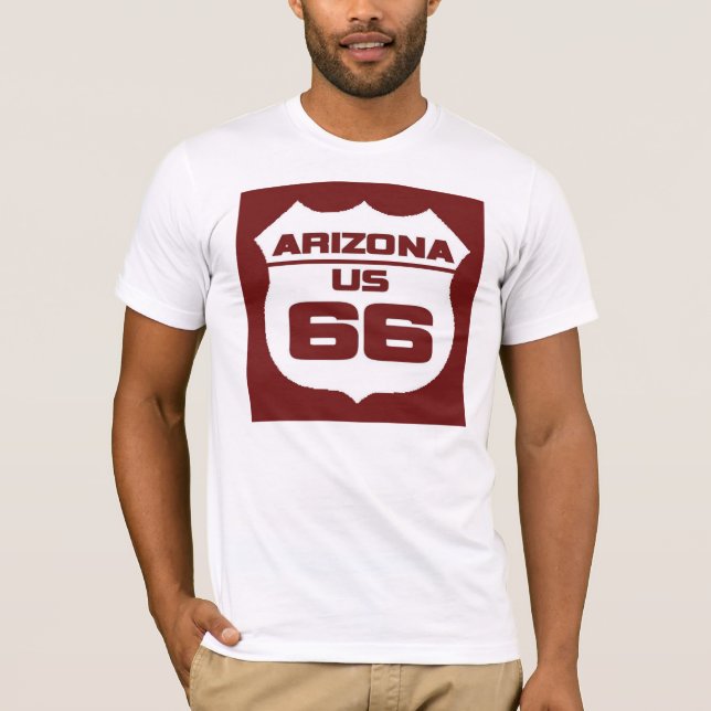 Arizona Route 66 t-shirt (Front)